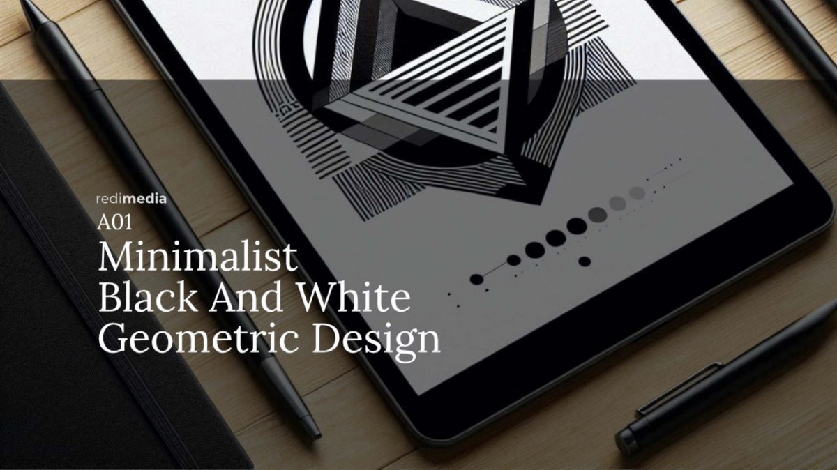 Discover the Elegance of Minimalist Black and White Geometric Designs 