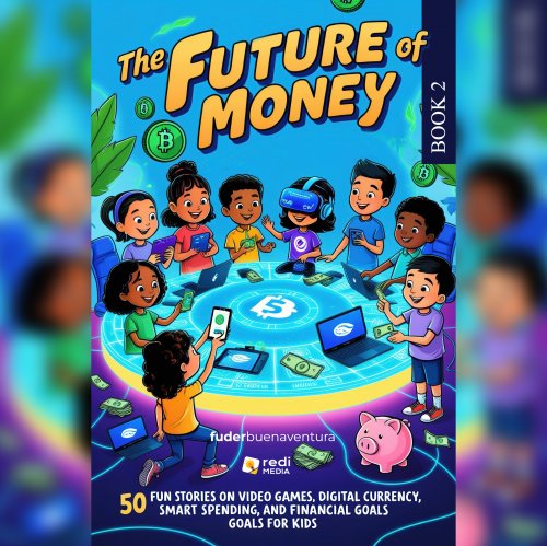 Book 2: The Future of Money: 50 Fun Stories on Video Games, Digital Currency, Smart Spending, and Financial Goals for Kids