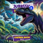 Jurassic Space Quest Coloring Book, Volume 07